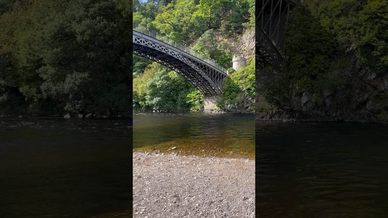 The famous Thomas Telford bridge #scotland #thomastelford #riverspey #bridgeporn