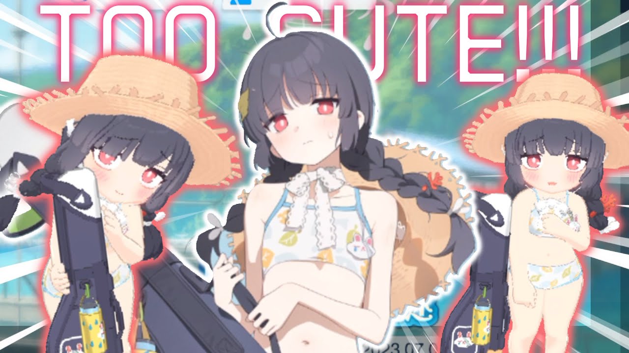 Summer Miyu is too cute! [Blue Archive]