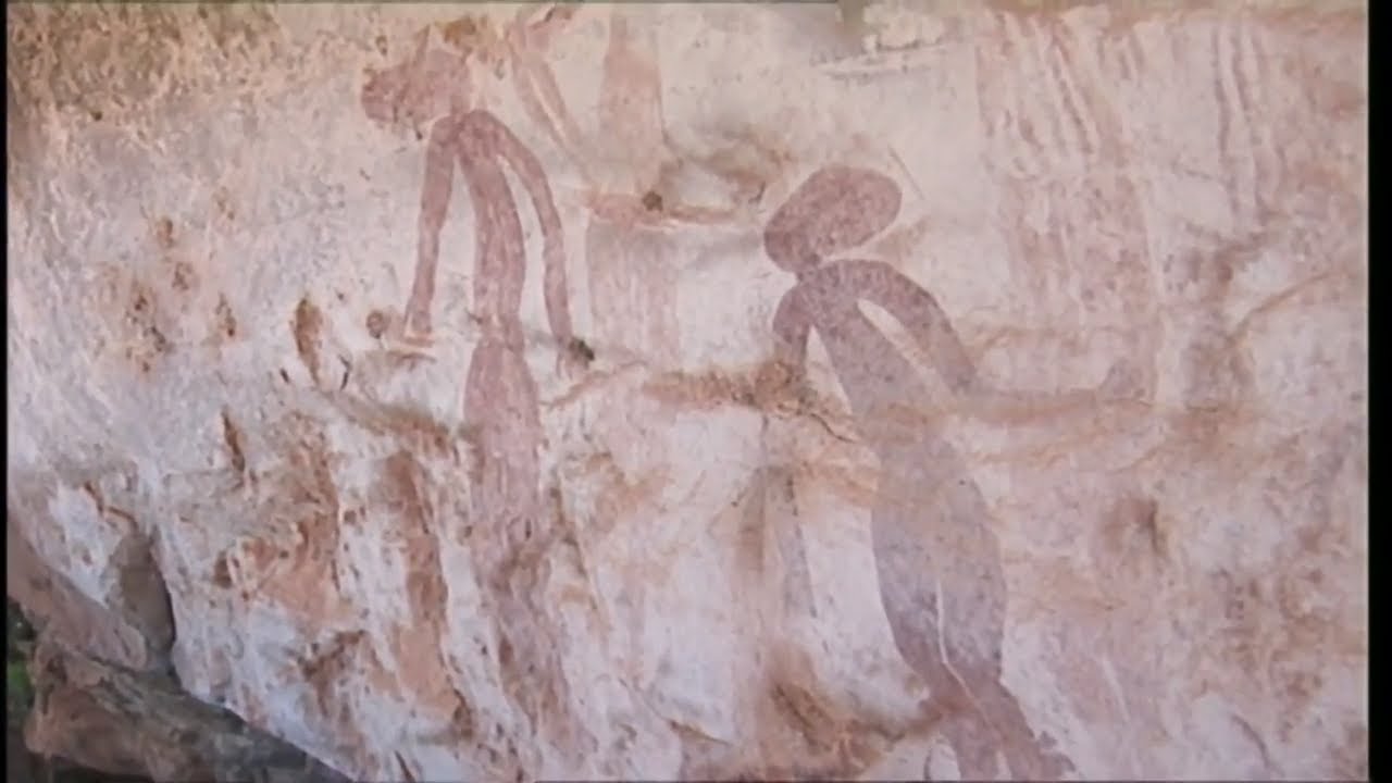 Загадочные наскальные рисунки Кимберли