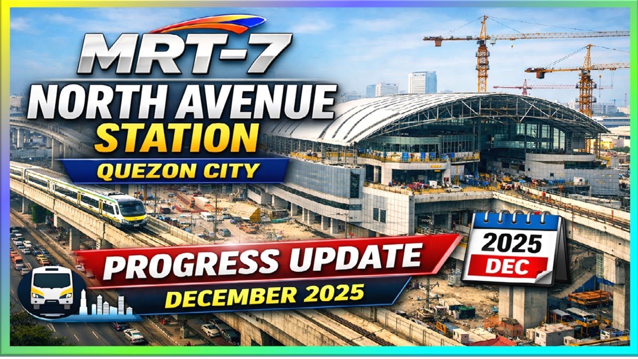 MRT-7 North Avenue Section – Quezon City | Progress Progress | December 2025