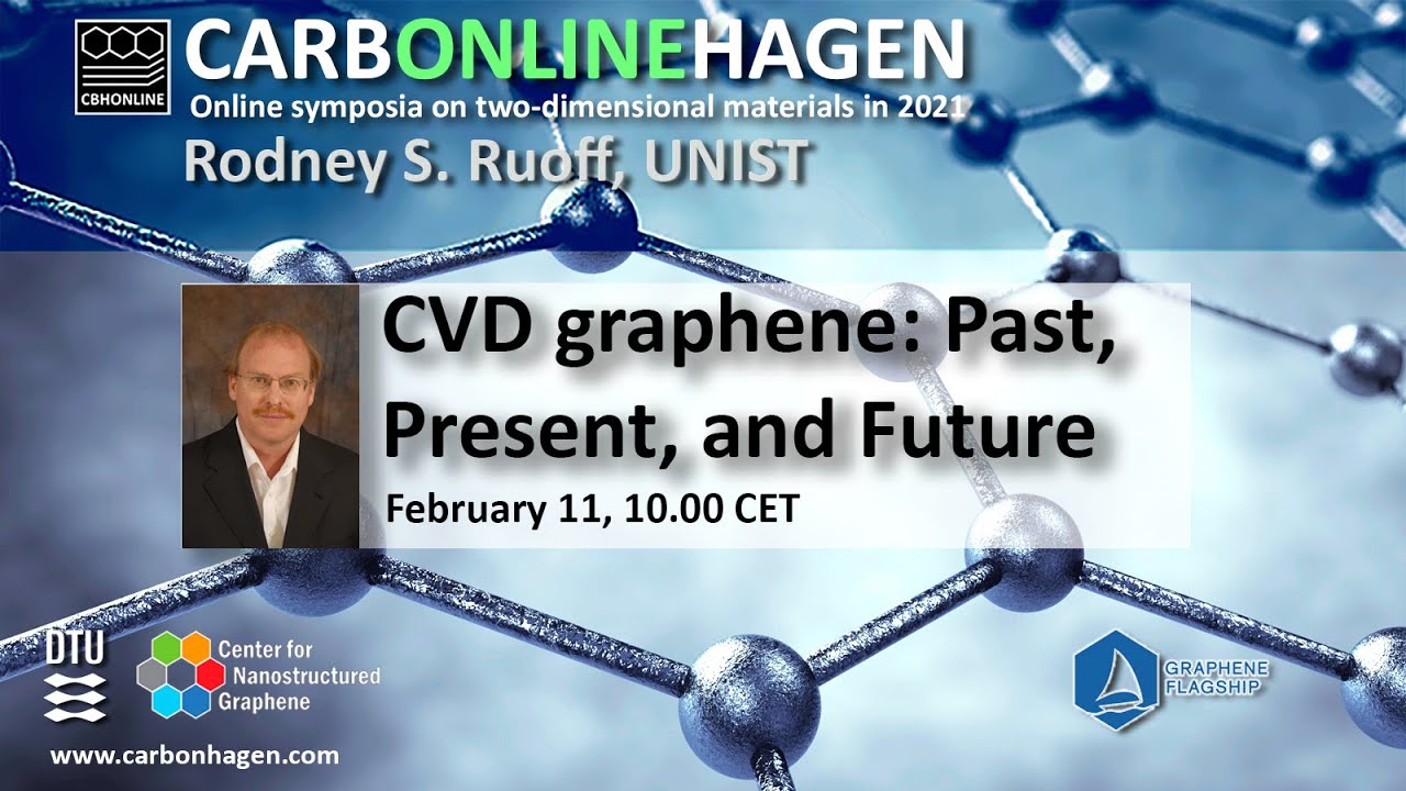 CBH2021 : Rod Ruoff (CVD Graphene: Past, Present and Future)