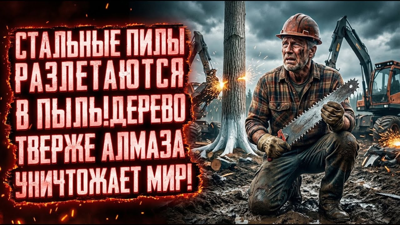 ЧТО ЕСЛИ ДЕРЕВО СТАНЕТ ПРОЧНЕЕ АЛМАЗА? 😱 Конец Человечества?