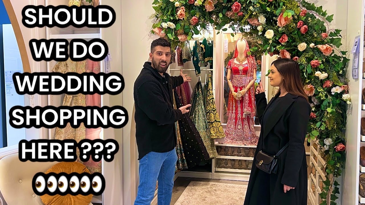 SHOULD WE WEDDING SHOP HERE ??? 👀👀