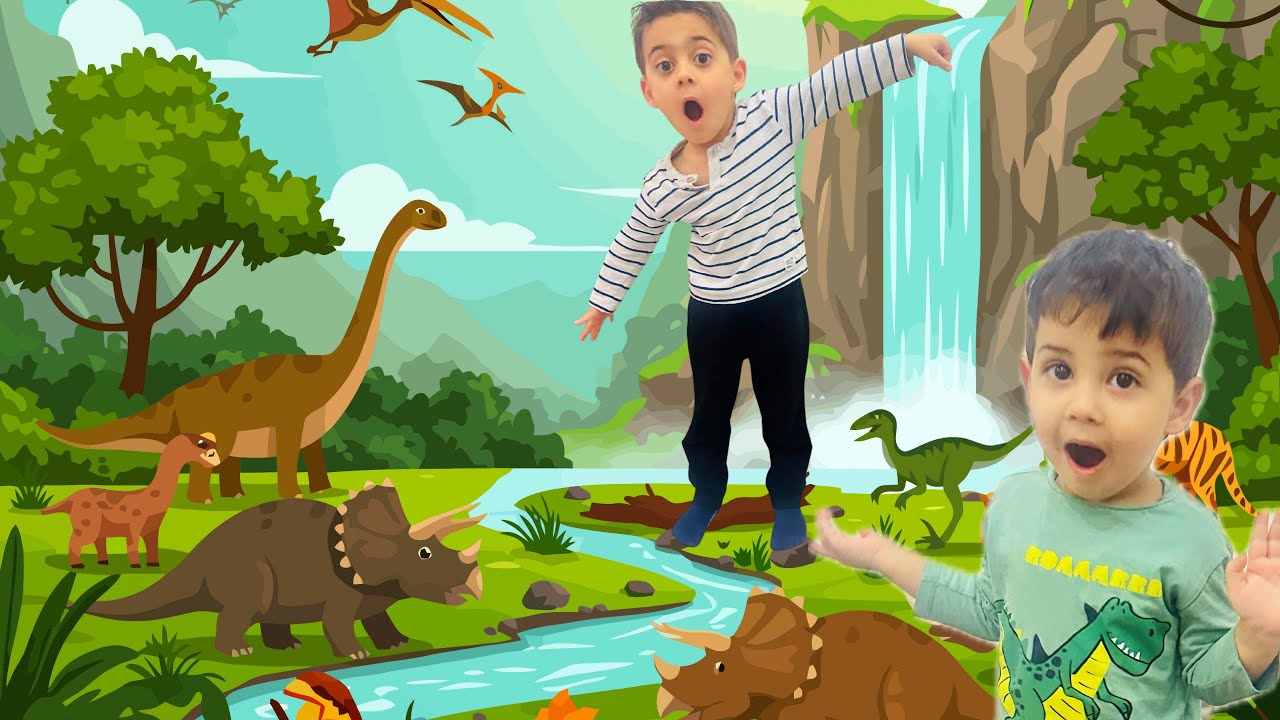 🦖DİNOZORLAR CANLI ÇIKTI ❗️EYVAHH 😱