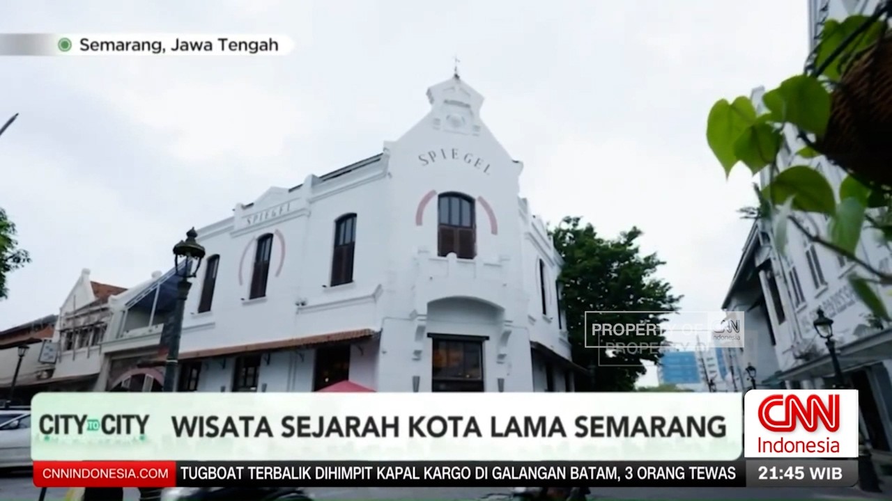 Wisata Sejarah Kota Lama Semarang, Nostalgia Zaman Kolonial