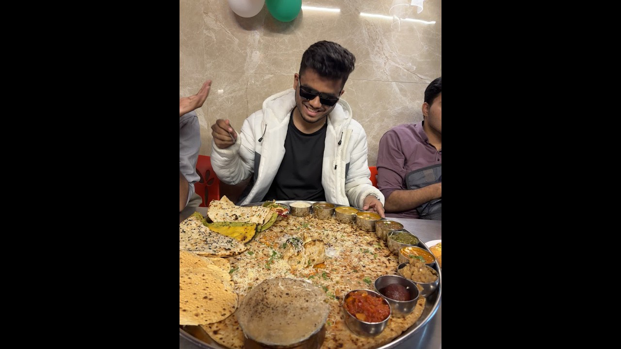 We Tried the Legendary BAHUBALI Thali 😳🔥