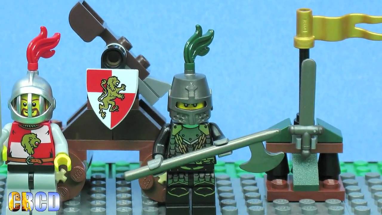 LEGO KINGDOMS - Knight's Showdown 7950 - stop motion build review