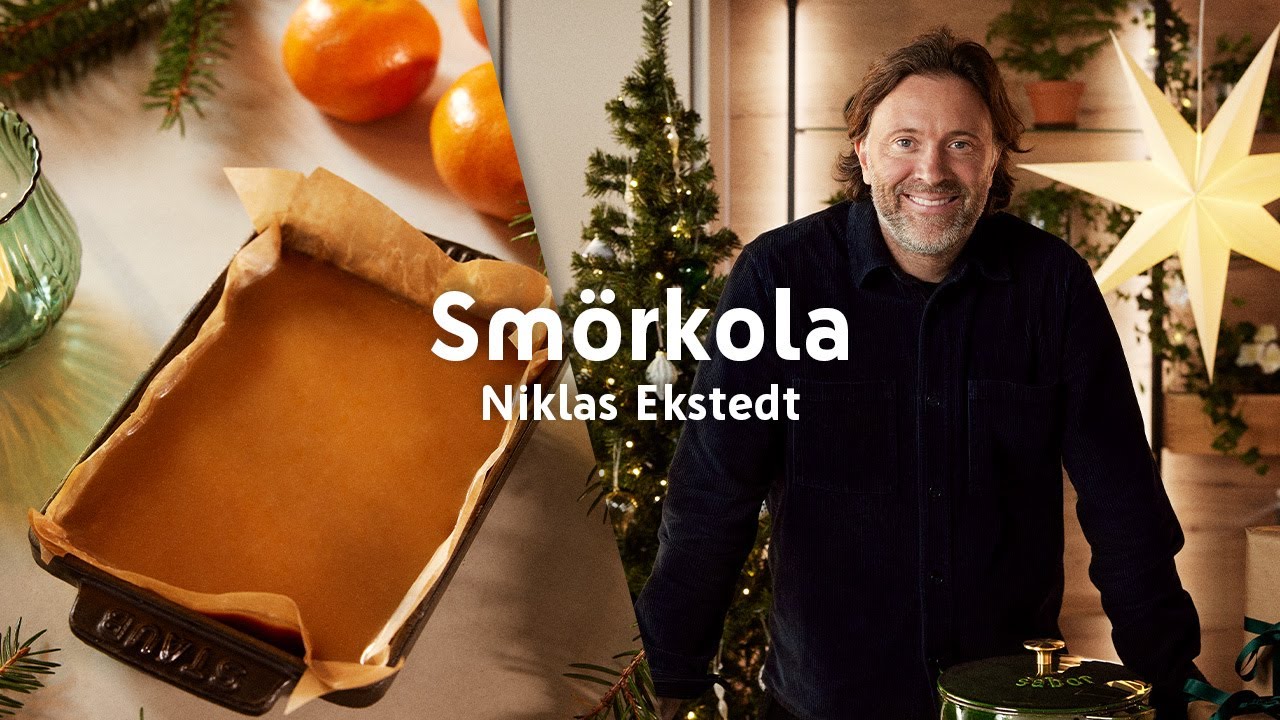Sm&ouml;rkola med havssalt - julrecept av Niklas Ekstedt