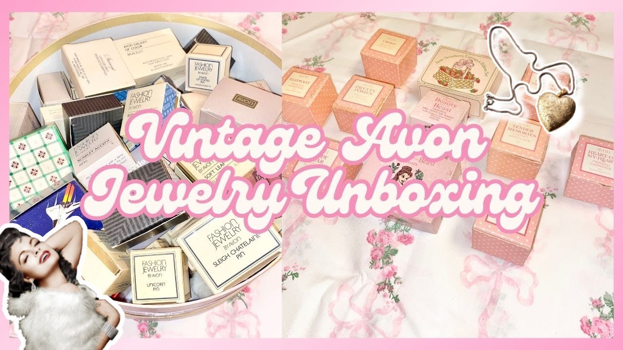 Vintage Avon Jewelry Unboxing ♡