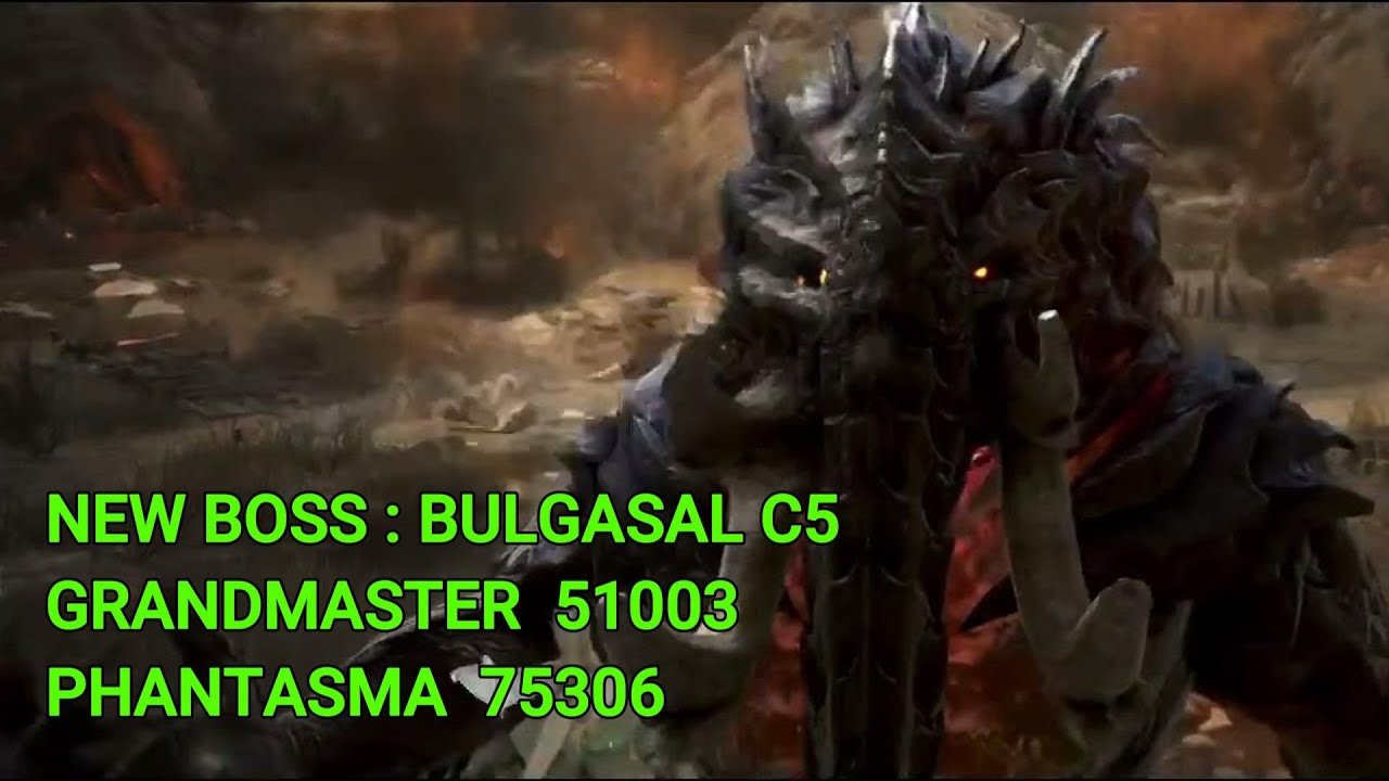 Black Desert Mobile KOREA : NEW BLACK SHRINE BOSS BULGASAL CALAMITY 5