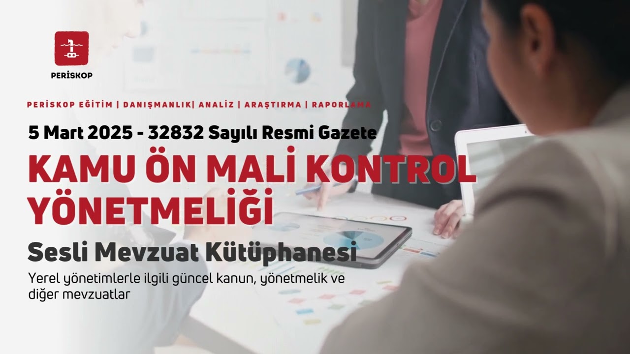Kamu Ön Mali Kontrol Yönetmeliği - Sesli Mevzuat