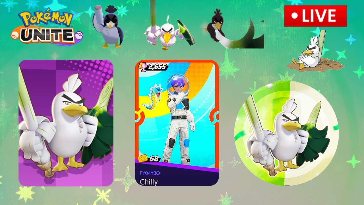 Sirfetch'd is Here In | Pokémon Unite Day 5