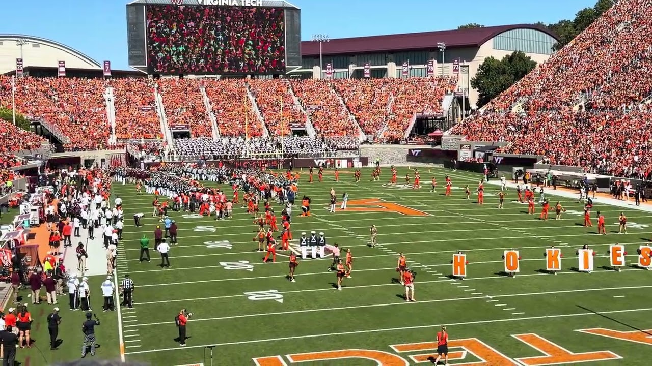 Virginia Tech Enter Sandman Entrance vs. Wake Forest - 10/4/2025