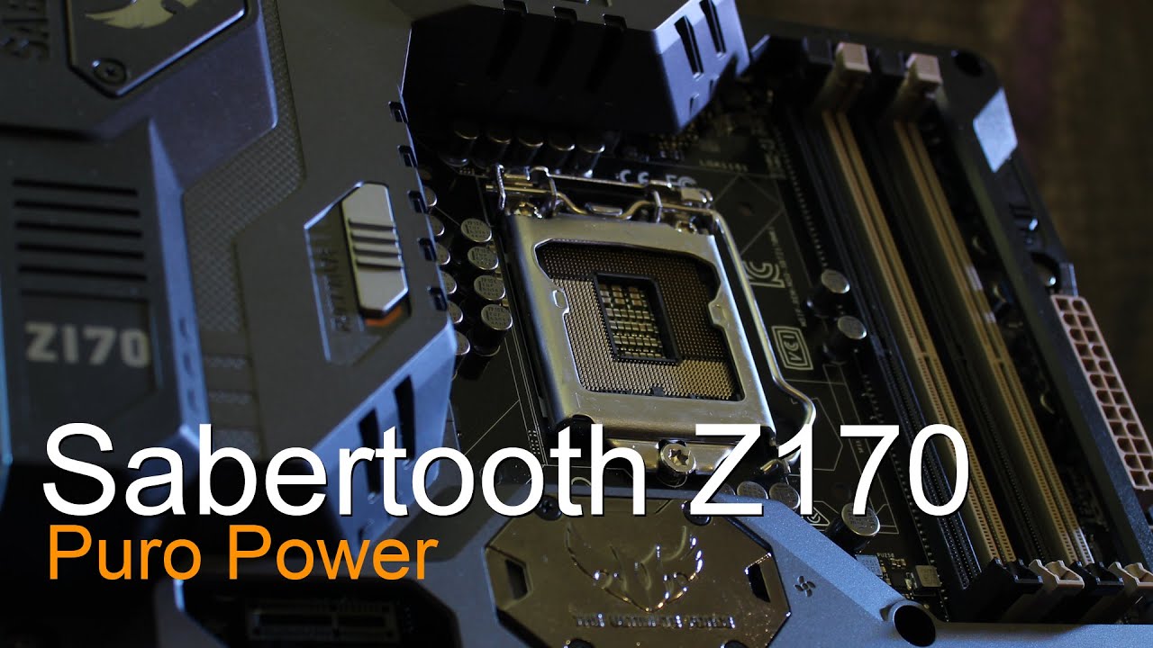 Asus Sabertooth Z170, Puro power para ti.