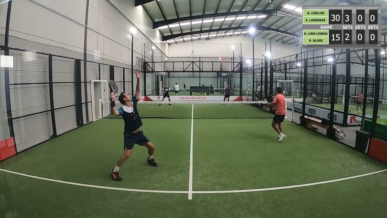 1/8 | Open Toscca 2023 | Aveiro Padel - G. COELHO e E. LAMEIRAS contra R. LIMA LISBOA  e P. ALVES