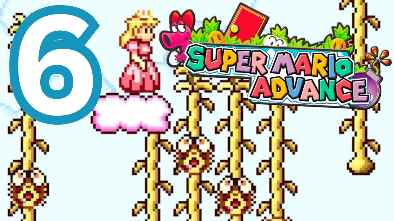 Super Mario Advance - W6 - Уровни 1-3 (100%)