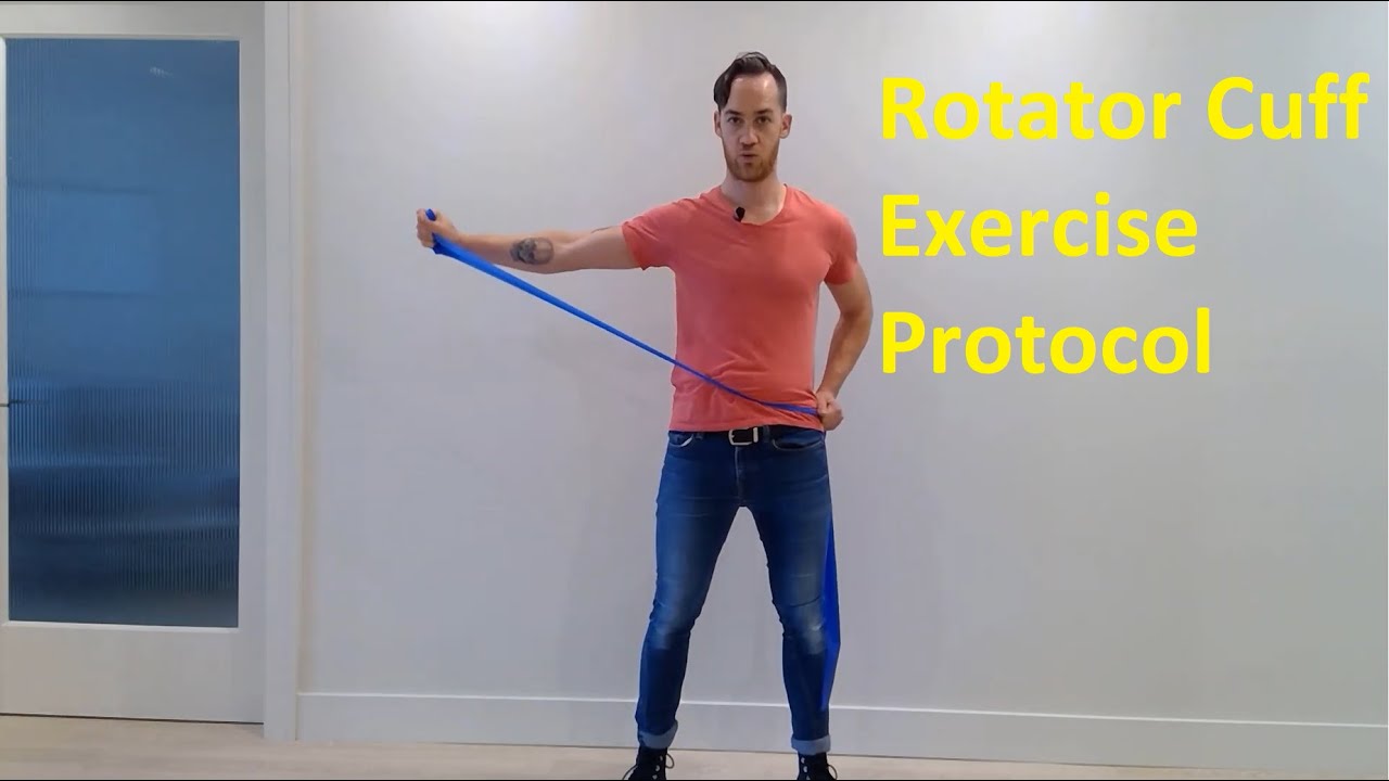 11 minute Rotator cuff exercise protocol