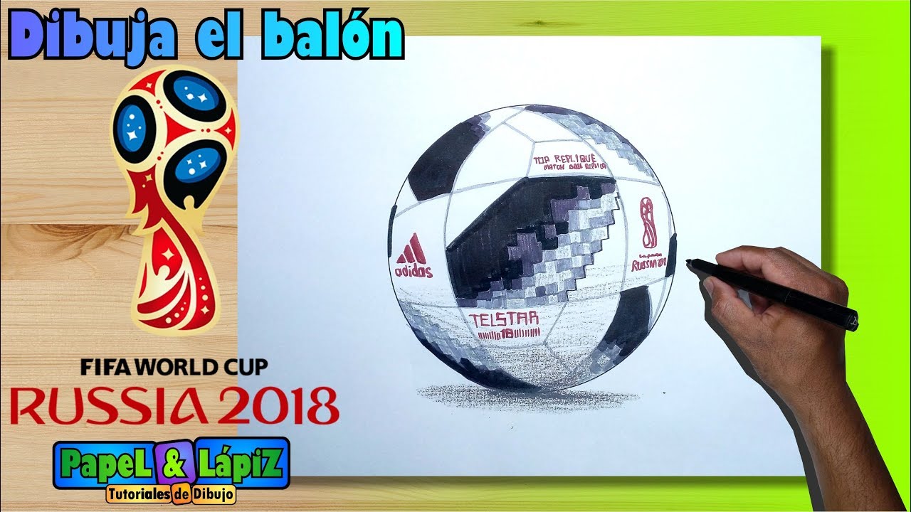 Aprende a dibujar el balón oficial Rusia 2018