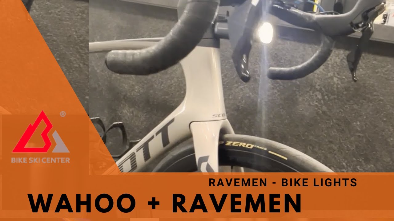 Scott Foil + Ravemen K1000 . Najlepsze oświetlenie do roweru szosowego / gravela . Wahoo