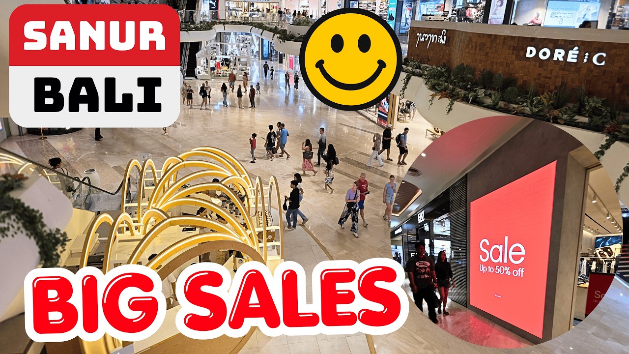 Big Sales at Icon Bali Shopping Mall in Sanur Bali
