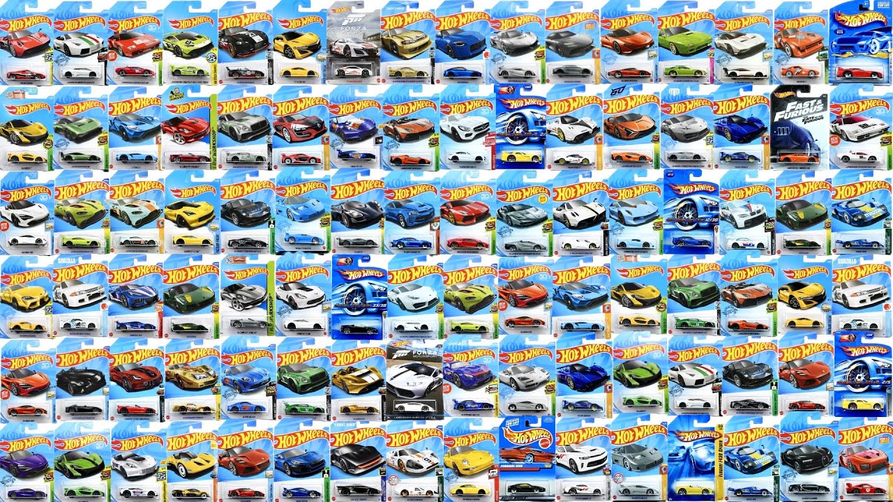 Открытие 100 Hot Wheels Exotics и Sports Cars
