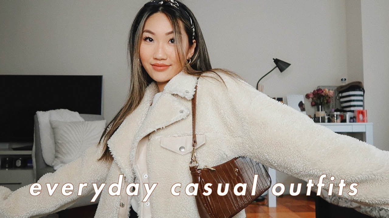 EVERYDAY OUTFIT IDEAS | my go to outfits recently