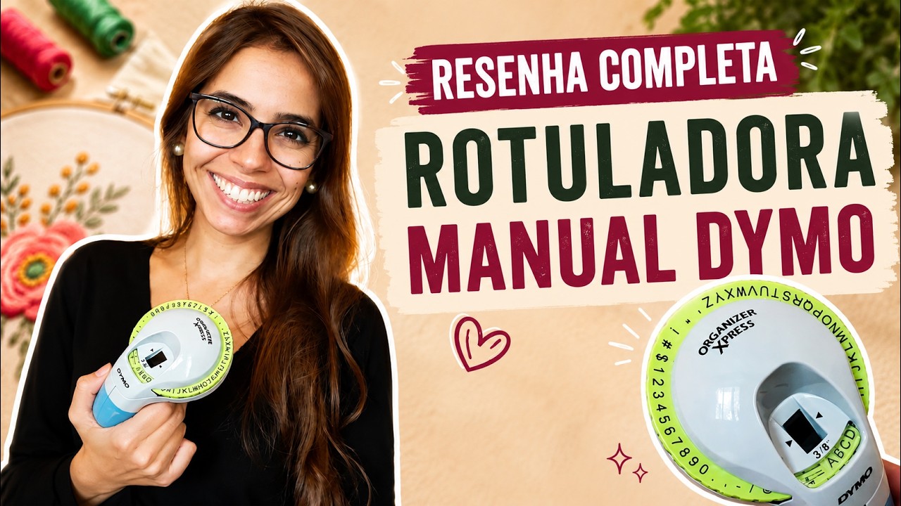 Rotuladora Manual DYMO - vale a pena investir?