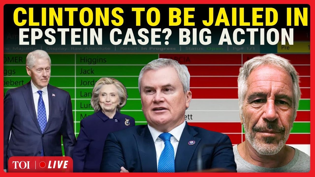Jail For Clintons In Epstein Case? House Panel Moves Contempt Action Over Refusal To Testify
