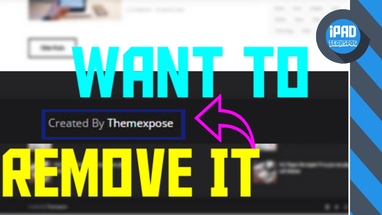 🆕👉Remove Footer Credit Link From Blogger Template Without Redirecting To Any Website 2016