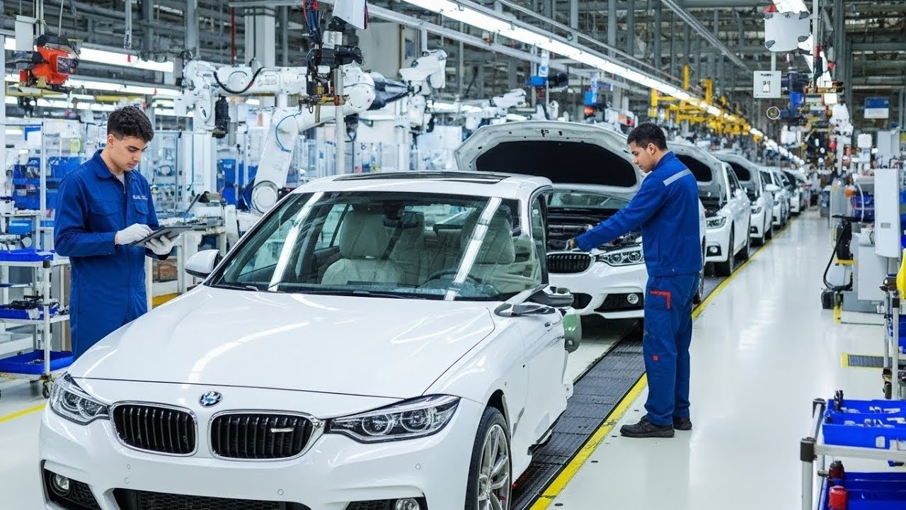 Inside BMW Cars Are Made 🚗 | Inside the High-Tech German Factory (Full Process)
