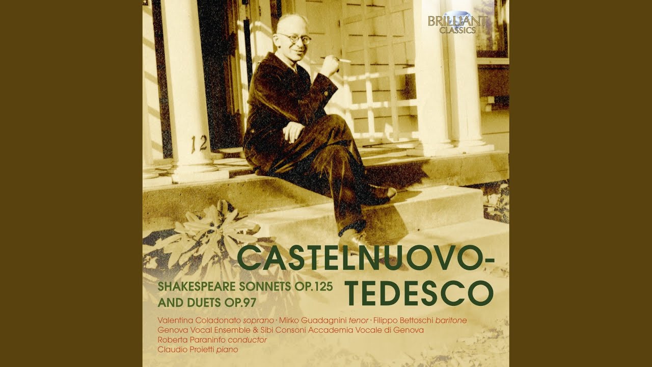 Shakespeare Sonnets, Op. 125: CIV. To me, Fair Friend, you Never Can be Old