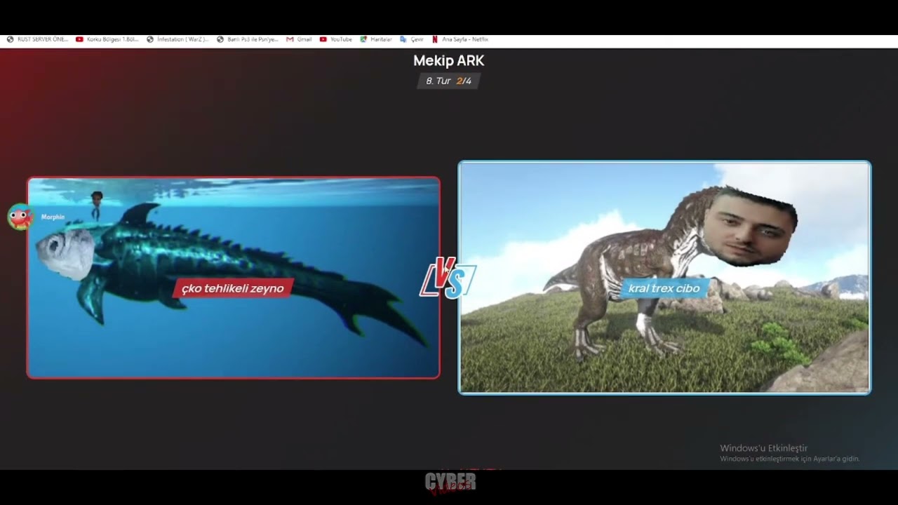 CyberRulz Tv  | UwuFUFU'da Mekip Ark'ı Seçiyor.