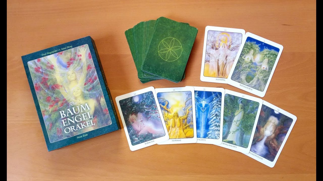 ☀️ Das Baum-Engel-Orakel (Review) ~ Orakelkarten von Fred Hageneder