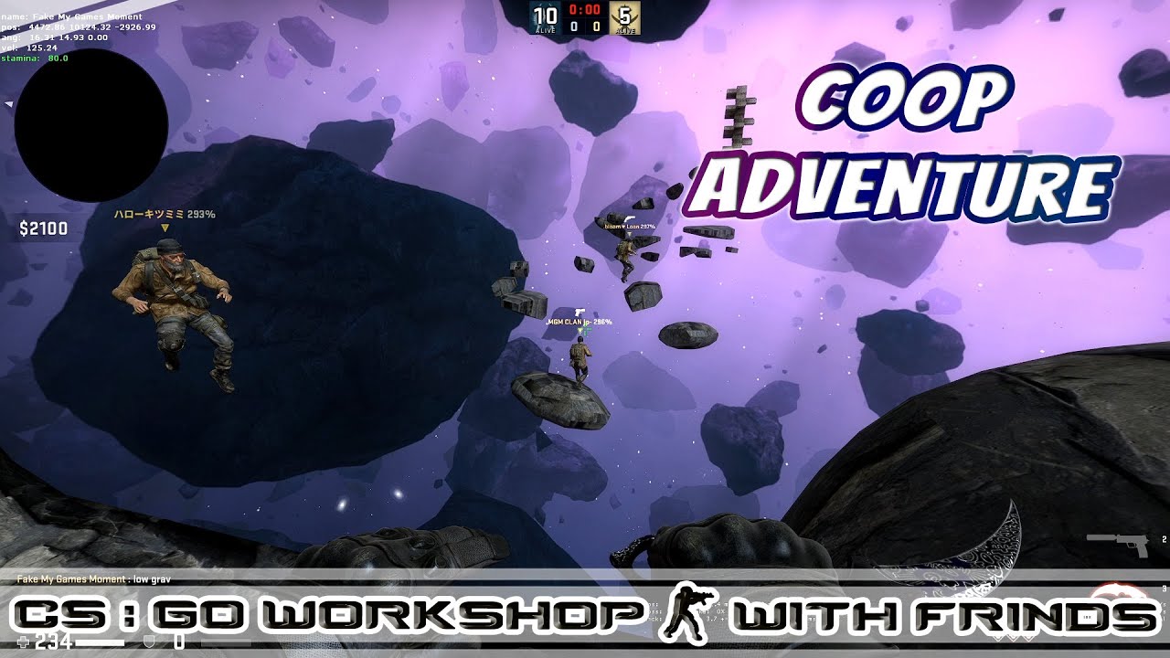 CS:GO WORKSHOP MAP COOP ADVENTURE (All chapter-2nd play)