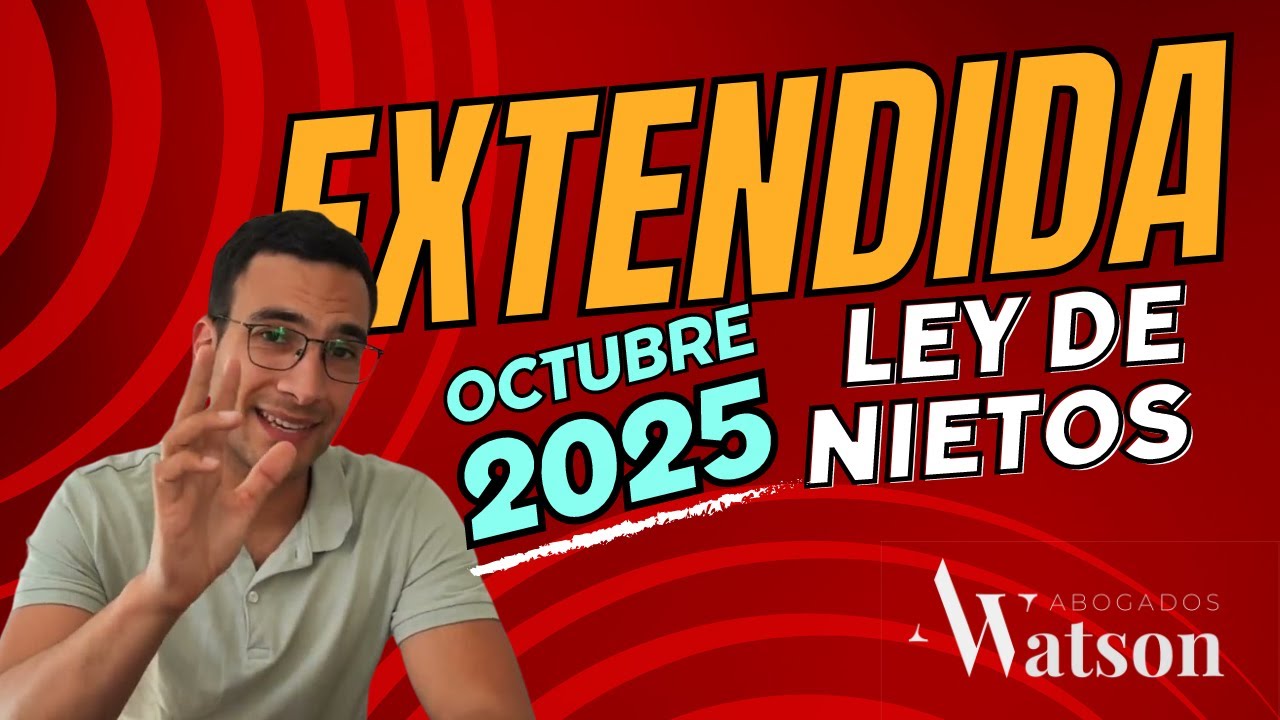 NOTICIÓN!! EXTENDIDA la Ley de Nietos (de Memoria Democrática) ¡Descubre Cómo Beneficiarte en 2024!