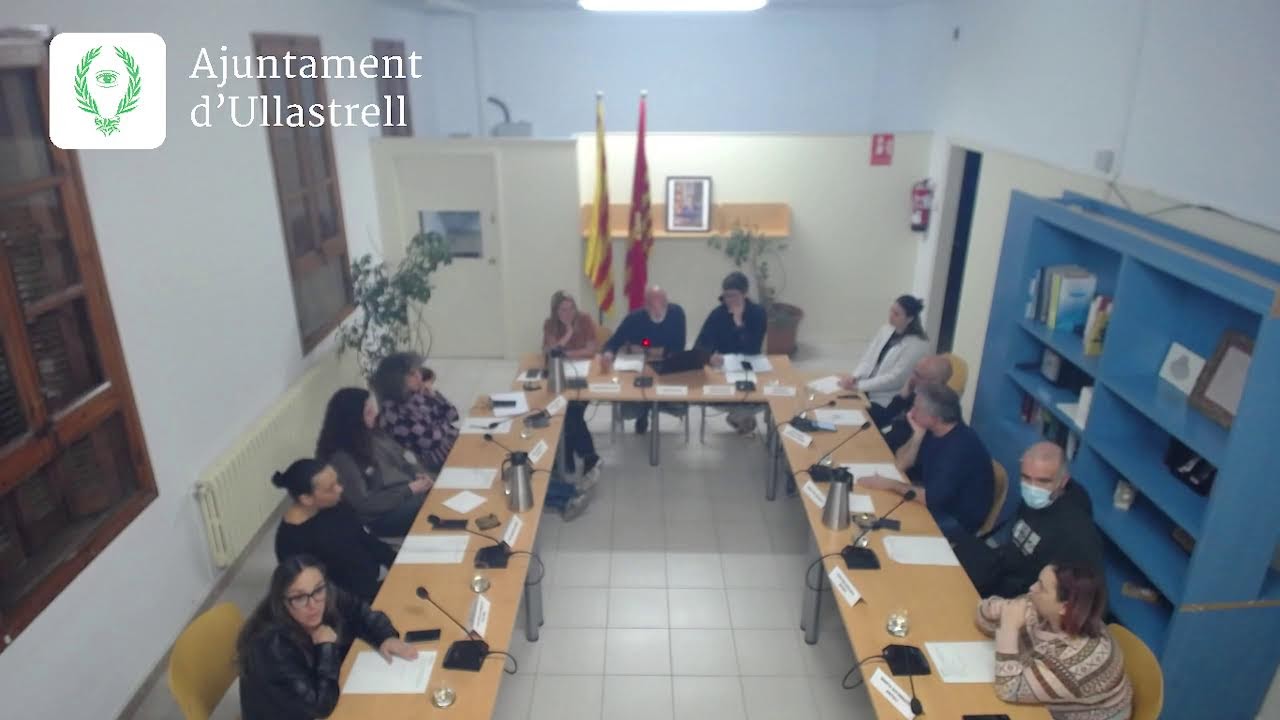 Ple ordinari 22/01/2025