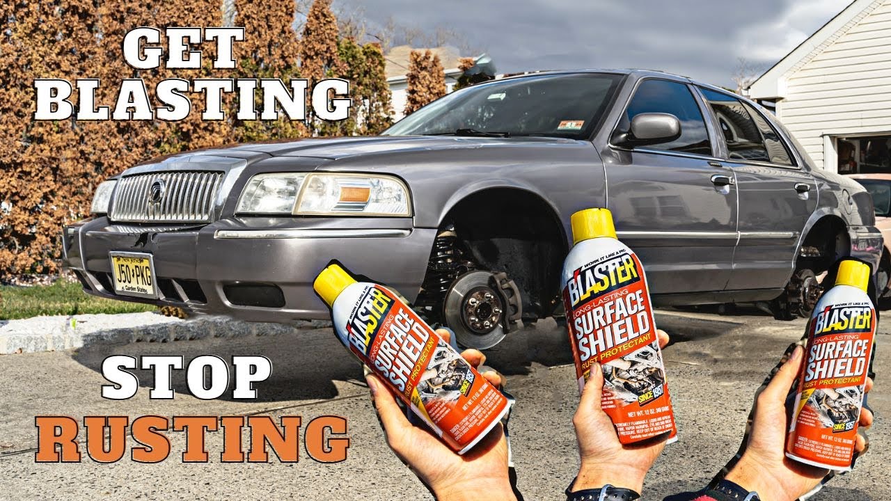 PB-BLASTER SURFACE SHIELD, WINTERIZE YOU CAR | STOP the RUST |