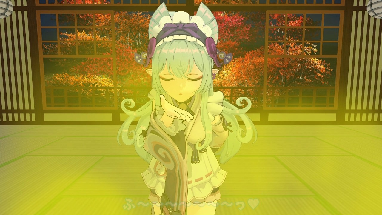 皆には内緒だぞ♥ (MMD girl's fart)