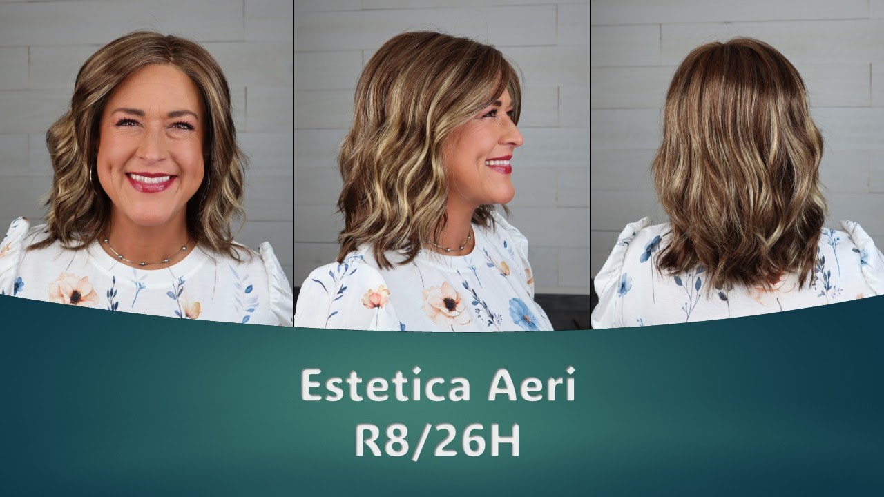 The SOFT LACE you have been looking for!  Estetica Aeri in R8/26H | Wig Review