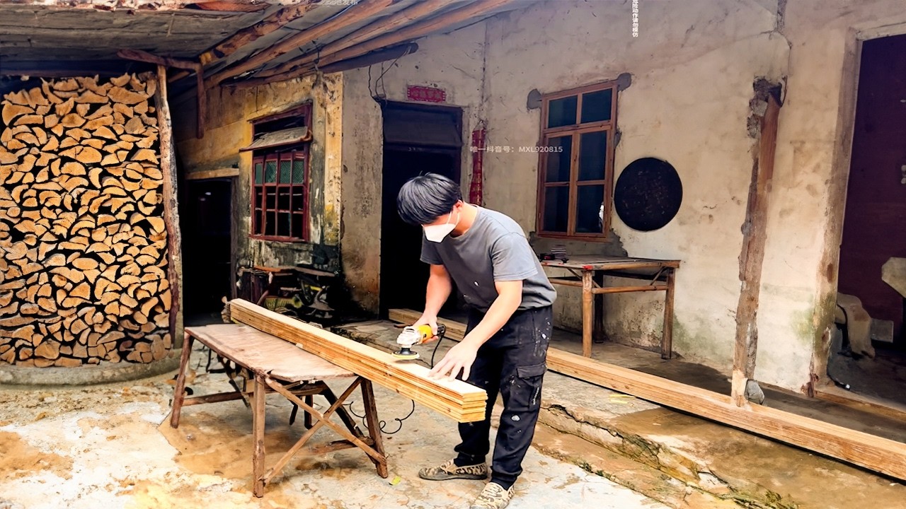 I left the CITY life to RENOVATE an old house in the village by myself ~ Renovation and completion