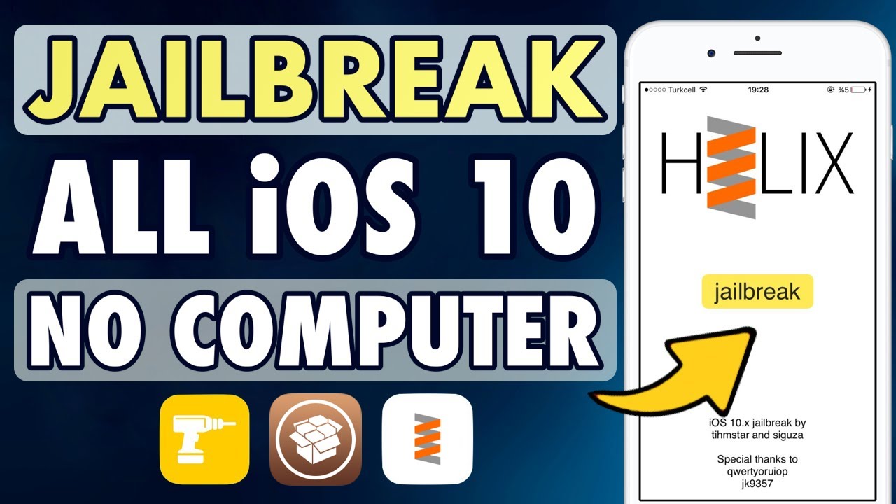 Как сделать джейлбрейк iOS 10 в 2025 году! Без компьютера и без отзыва!