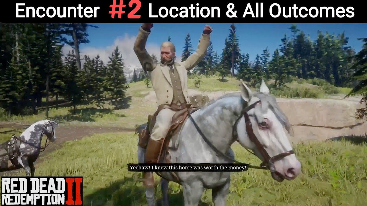 Rich Old Man Shoots His Horse After Losing The Horse Race (All Outcomes) - RDR2