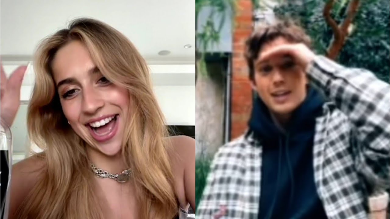 Tate McRae & Troye Sivan - Tiktok Live (April 16, 2021)