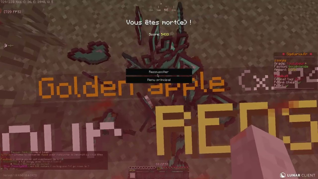 VLOG #56 LE PREMIER PILLAGE SUR SYDARIA ET CA TOURNE MAL YA UN MEC IL SE TP DANS SA SKYBASE SOXY DIE
