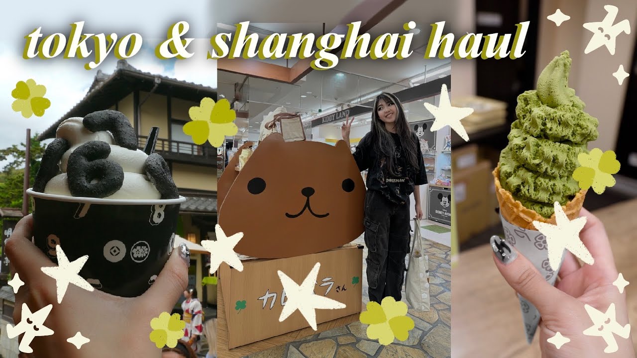 JAPAN + SHANGHAI HAUL 2025 | Stationary, Gashapon, Miffy n Kapibara San! | Tiffany Weng