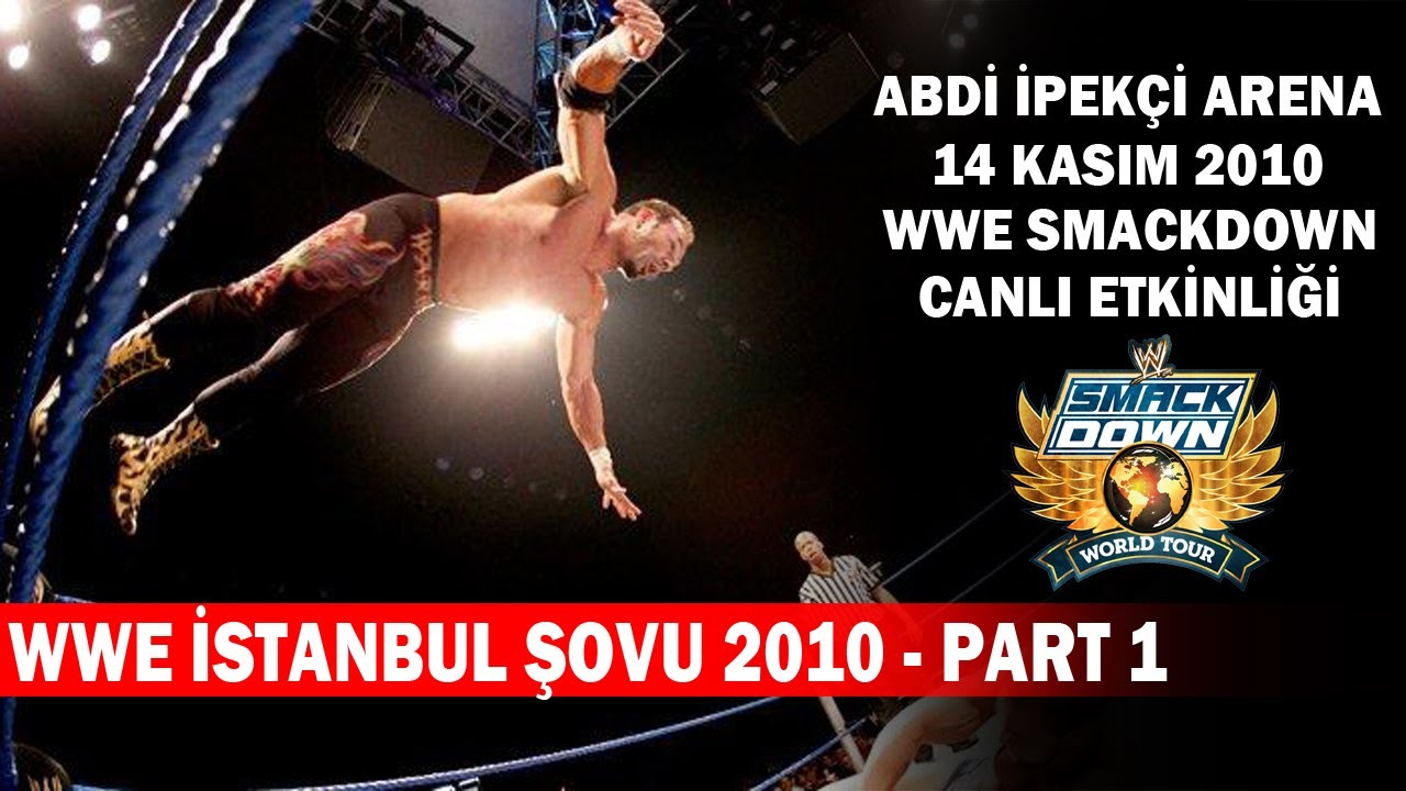 WWE Smackdown House Show İstanbul - Abdi İpekçi Arena 2010 Part1