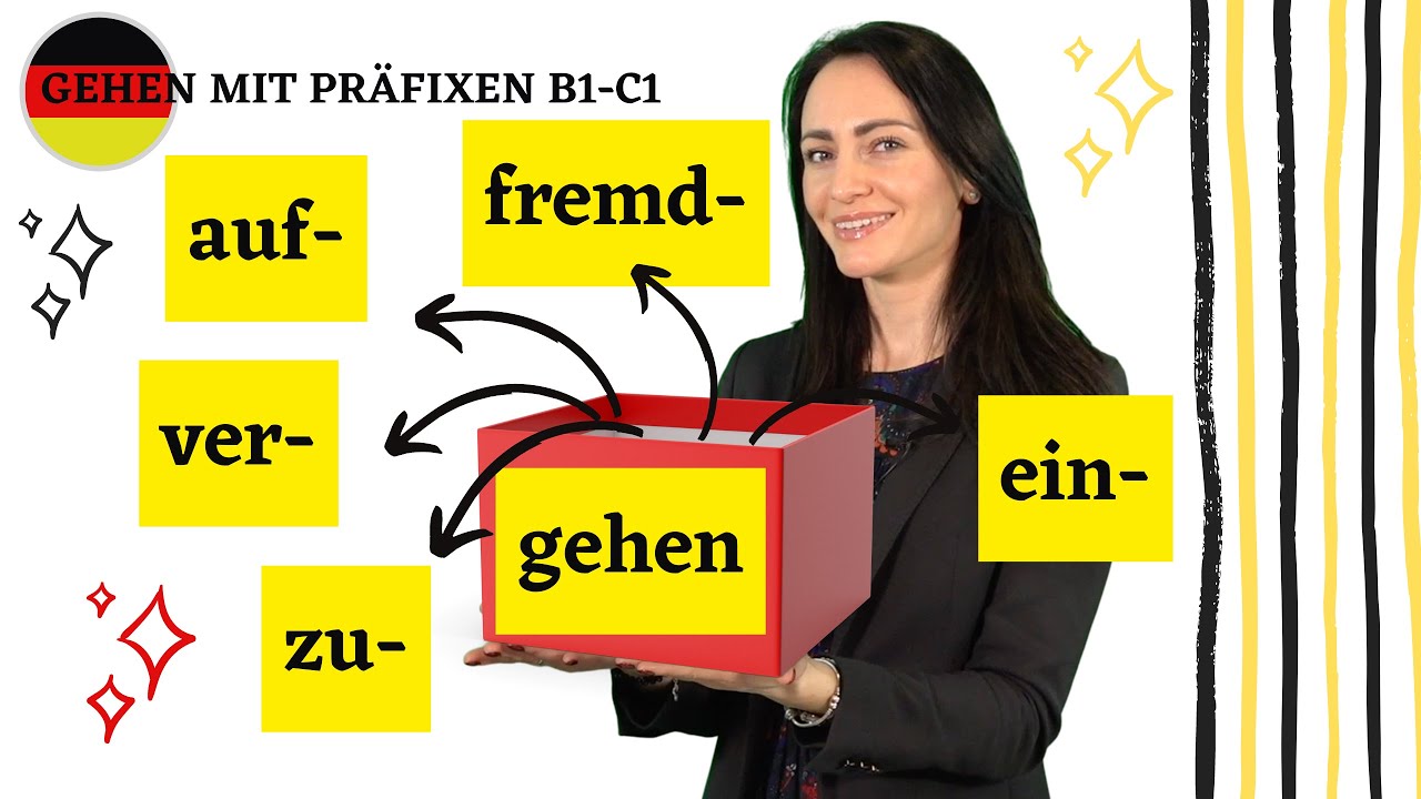🇩🇪 GEHEN🚶 mit Präfixen: umgehen/eingehen/vergehen ...