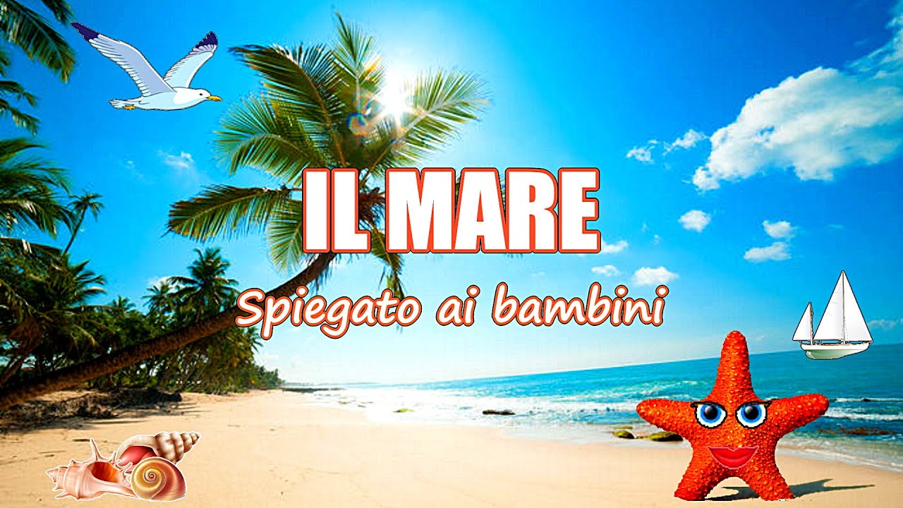 🌊🐠🏖 IL MARE spiegato ai bambini - Lezione di Geografia per la Scuola Primaria 🌍📚