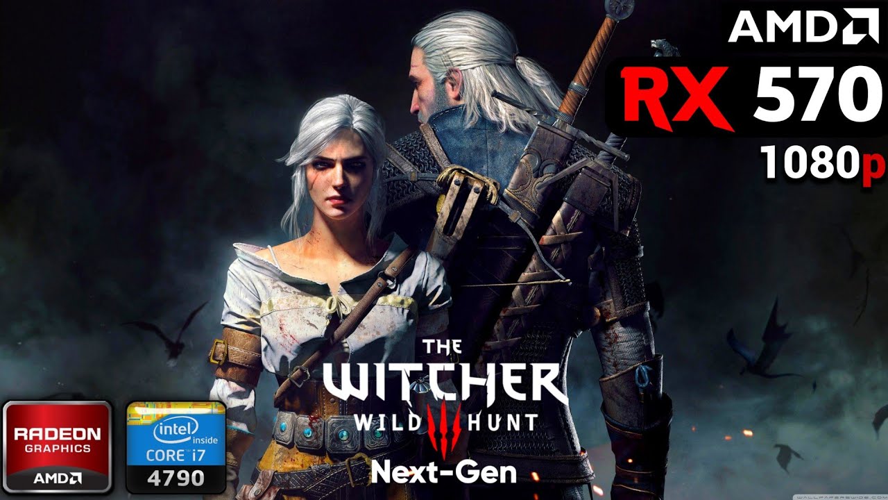 The Witcher 3 Next Gen | On AMD RX 570 + i7 4790 + 16GB RAM | Test 2026