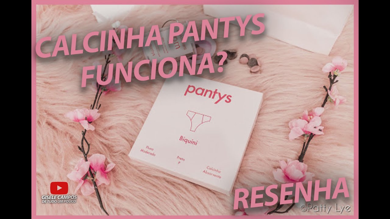 CALCINHA IMPERMEÁVEL PANTYS , É BOA? FUNCIONA?